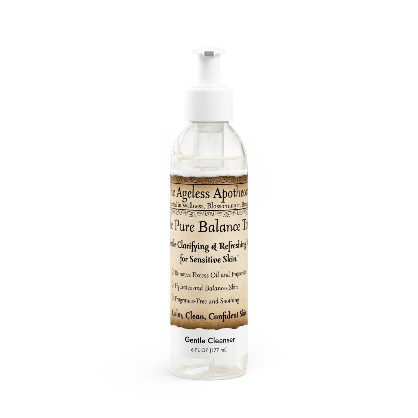 The Pure Balance Tonic - Gentle Face and Body Cleanser, 6oz