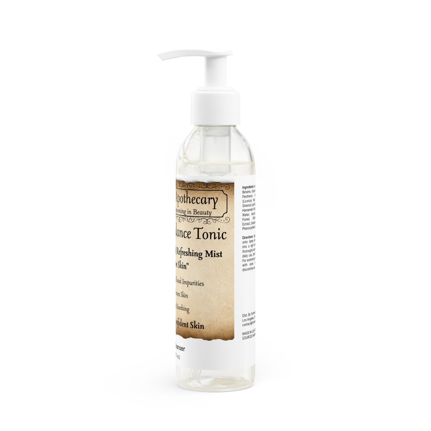 The Pure Balance Tonic - Gentle Face and Body Cleanser, 6oz