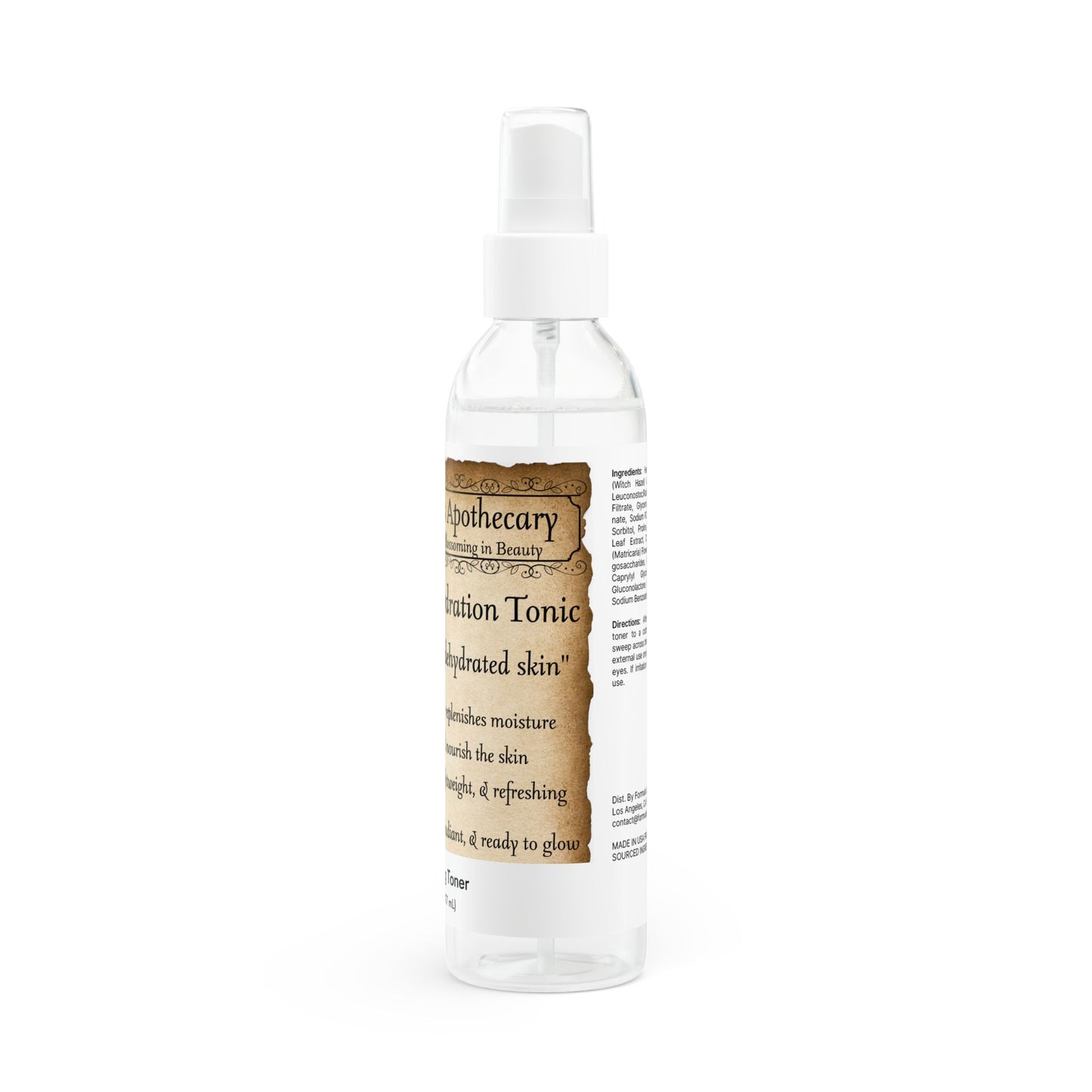 The Vital Hydration Tonic - Hydrating Toner, 6oz