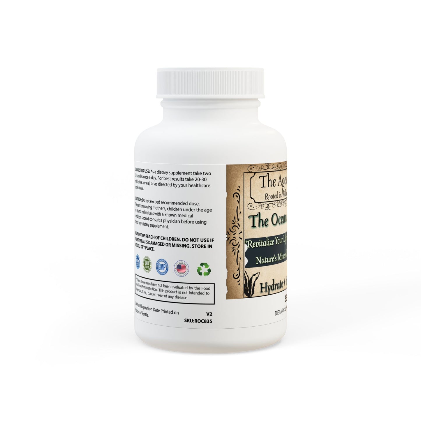 The Ocean Forager’s Blend - Sea Moss Supplement (60 Capsules)