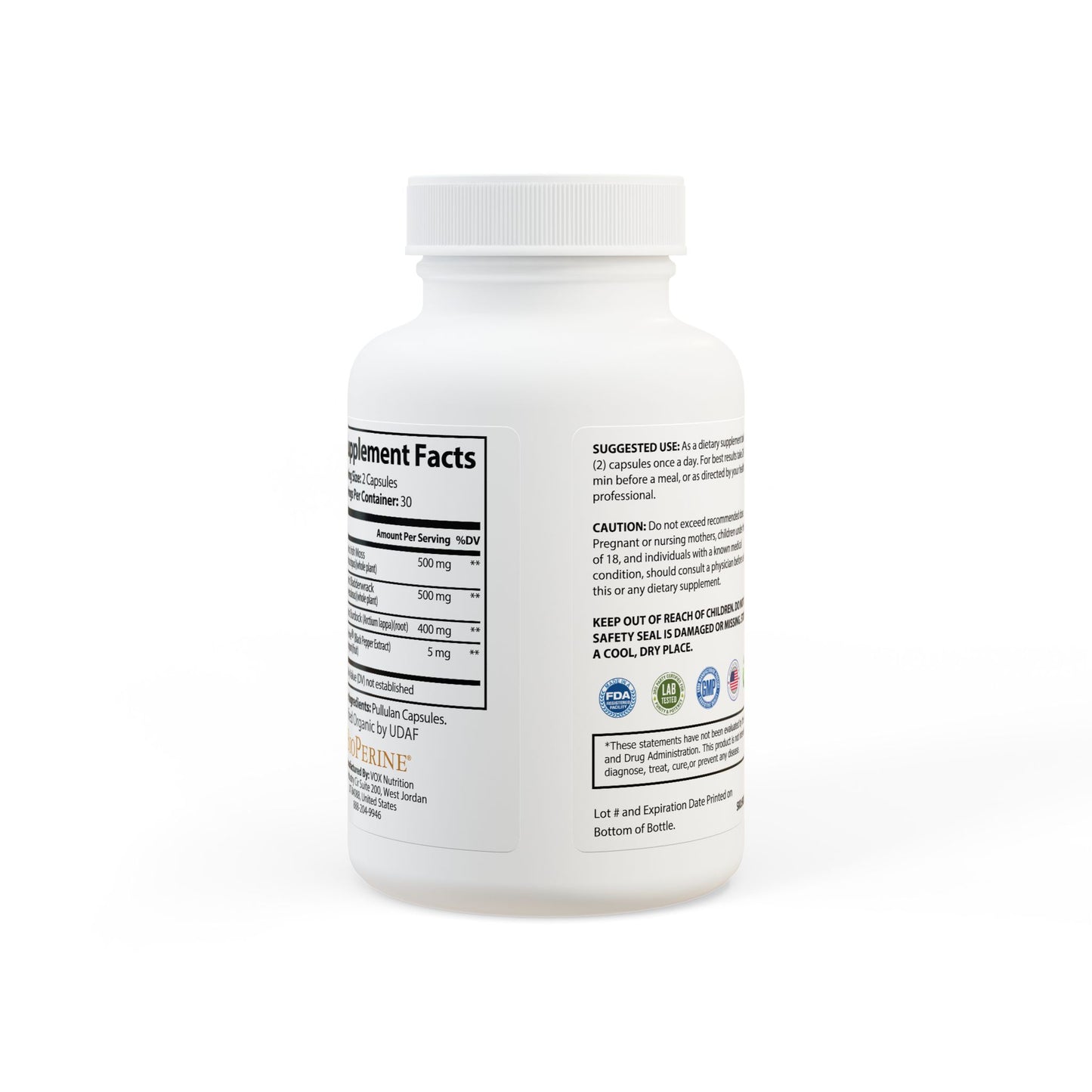 The Ocean Forager’s Blend - Sea Moss Supplement (60 Capsules)