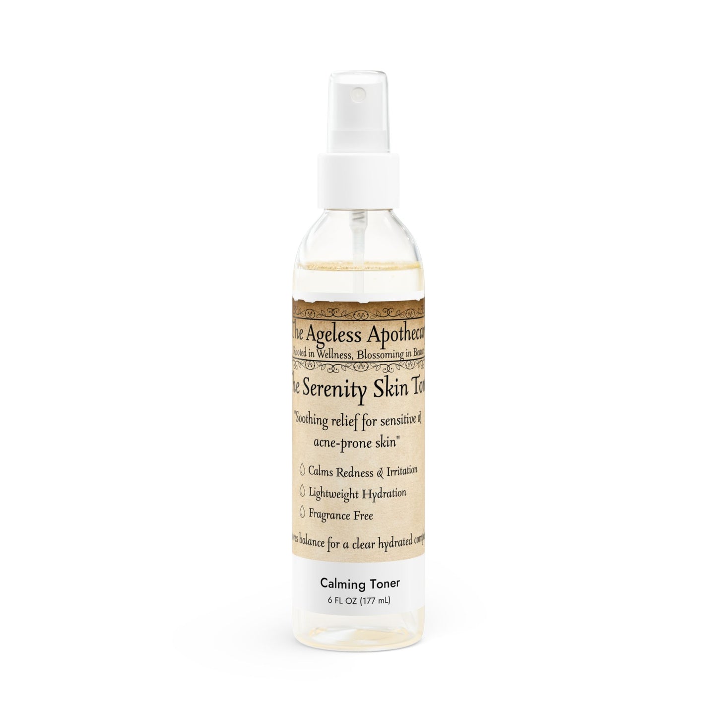 The Serenity Skin Tonic - Calming Toner, 6oz